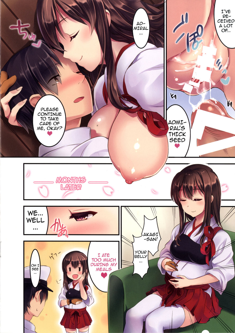 Hentai Manga Comic-Activites of Being Married to Akagi-san-Read-11